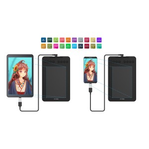 قلم نوری ایکس پی پن مدل DECO MINI7
